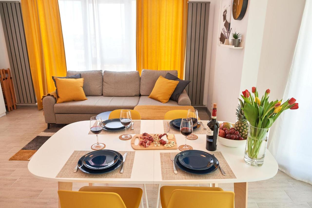 Fineloft Sea View Apartment-Spa N Pools Beach Resort Năvodari Zewnętrze zdjęcie