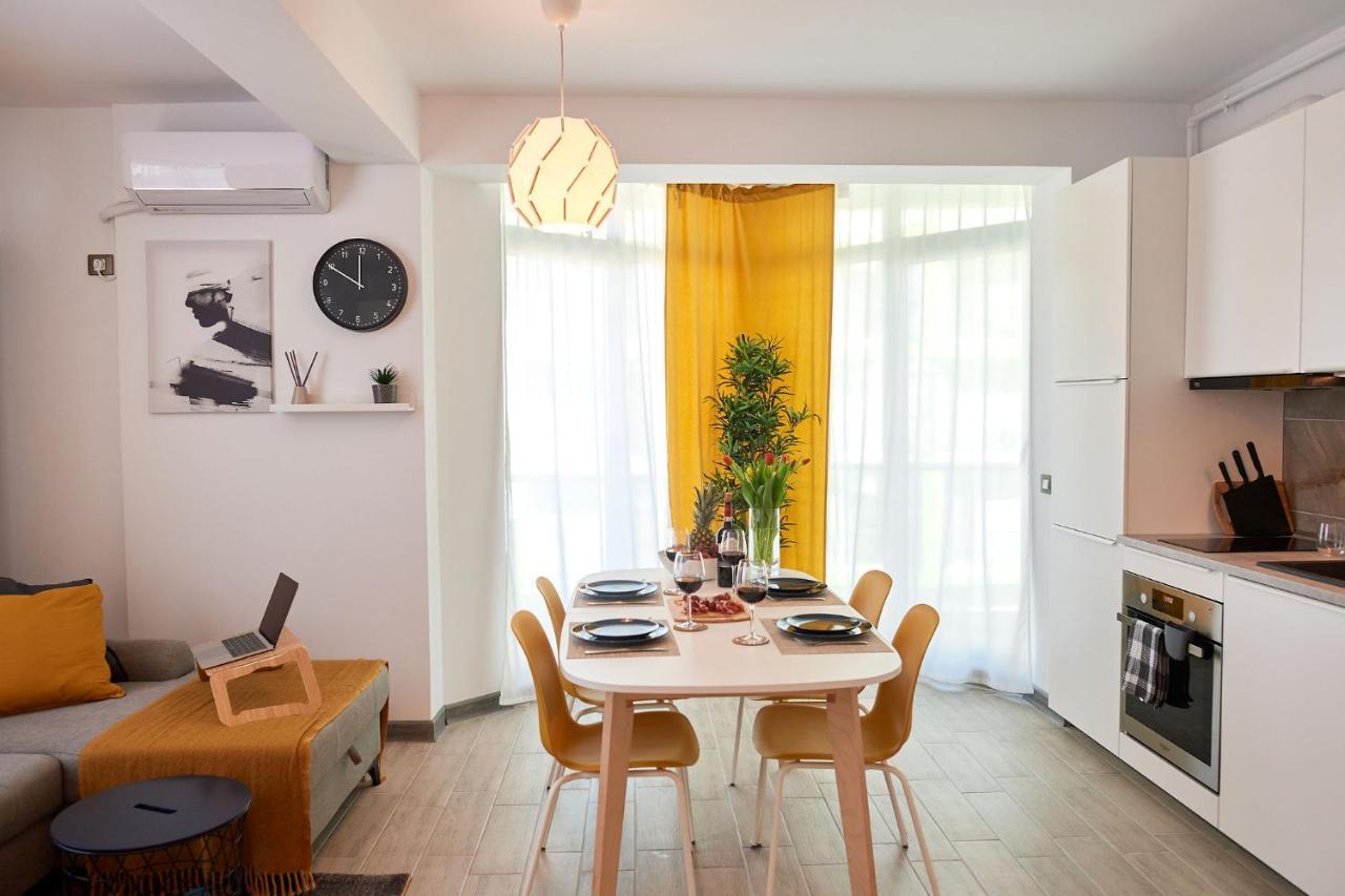 Fineloft Sea View Apartment-Spa N Pools Beach Resort Năvodari Zewnętrze zdjęcie